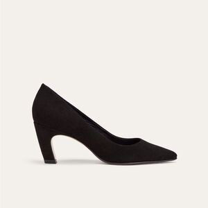 NEW EVERLANE The Banana Pump in black suede